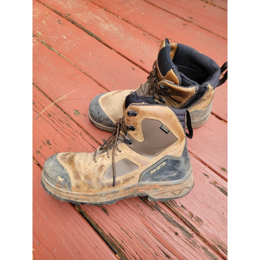 IRISH SETTER RED WING KASOTA 6" Composite Safety Toe Side Zip Work Boots Size 13